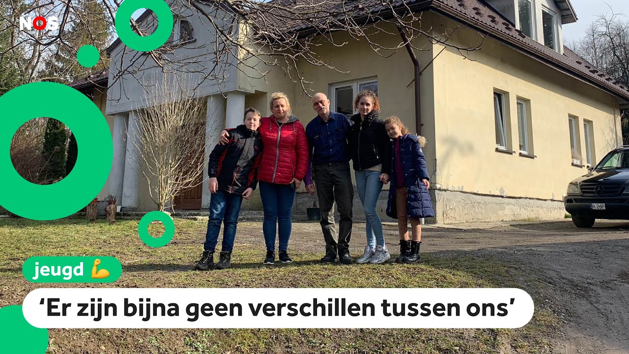 Maria uit Oekraïne woont nu bij Jake (12) in Polen