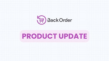 BackOrder Multi-Storefront Update