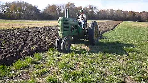 John Deere Hitting A Tough Spot Plowing