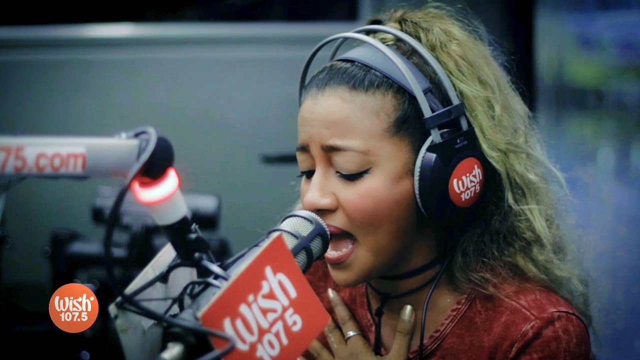 Liezel Garcia sings Gisingin ang Puso Pure Love OST LIVE on Wish 1075 Bus