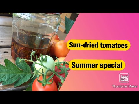 Como fazer Tomates Sun-dried