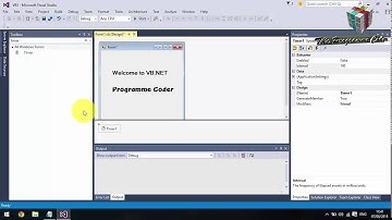 VB.NET Tutorial 3 For Beginners:- Moving Credits and Multiple Background Colors