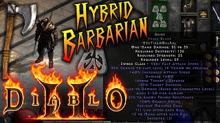 GODLY PLAYERS 8 HYBRID BARBARIAN | Diablo 2 Resurrected