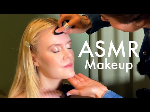ASMR natural makeup with @nataliekamalmakeup7870 (Unintentional ASMR, real person ASMR)