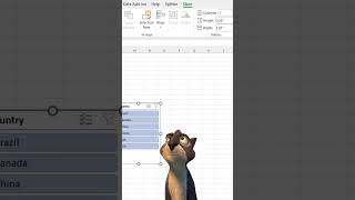 how to insert slicer in excel #excel #shorts #shortfeed #viral