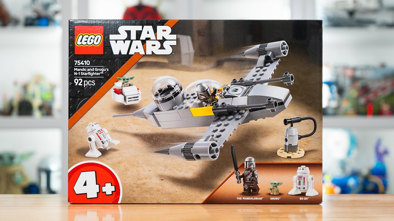 LEGO Star Wars 75410 MANDO AND GROGU'S N-1 STARFIGHTER Review