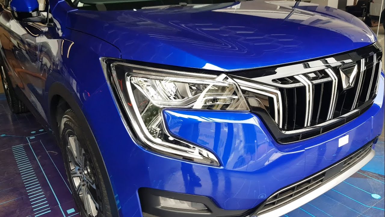 Mahindra XUV700 AX7 Electric Blue ADRENOX Quick Walkaround