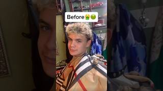 D1 Athlete gets a 8 guard buzz cut!💈💇‍♂️#transformation #buzz #barber #fyp #funny