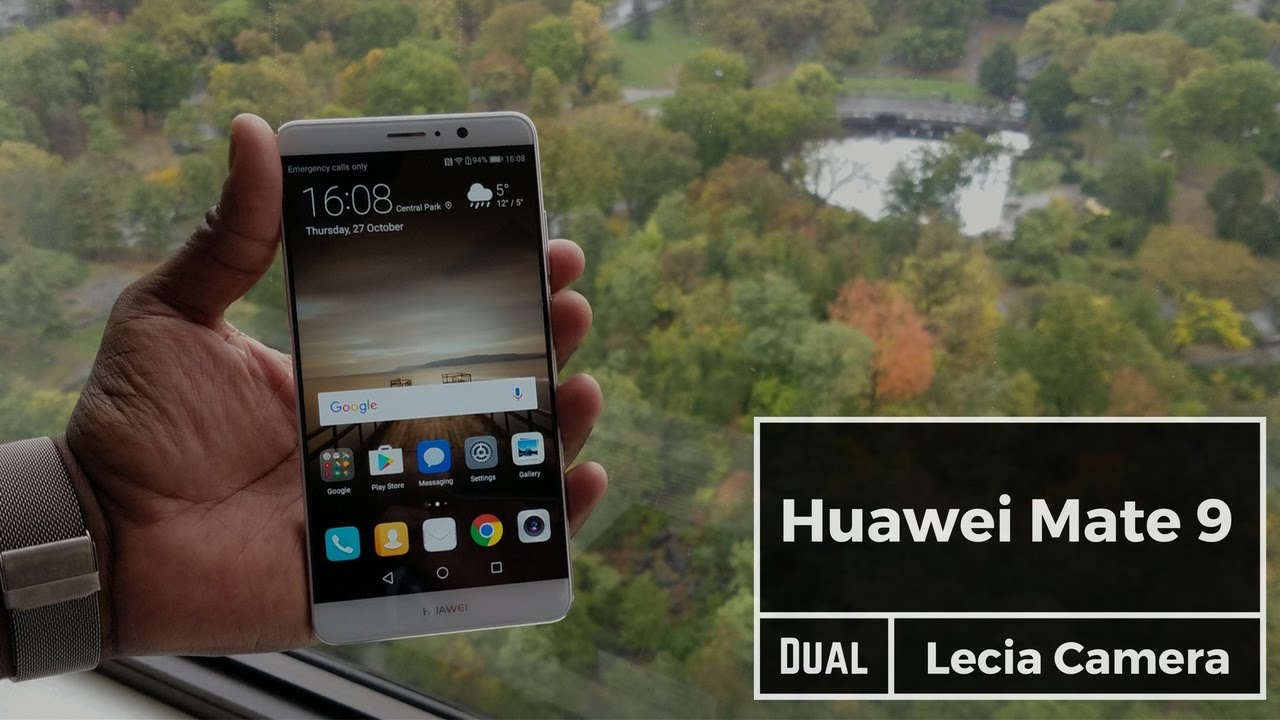Huawei Mate 9 Unboxing & First Hands-on