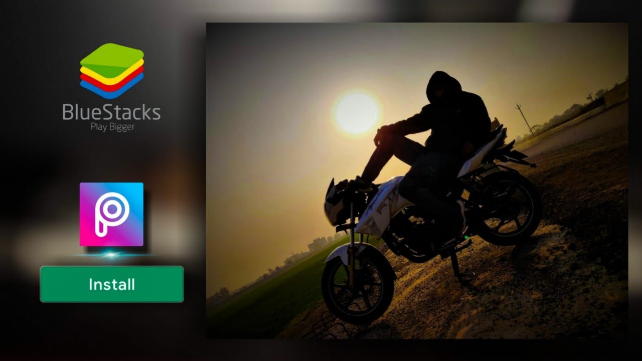 How To Install Picsart And Edit Photo In Bluestacks |2021| - YouTube