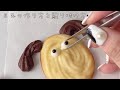 ️目玉の作り方と貼り付け方👀 キャラクターお菓子に便利❣/色んな目玉のアレンジ法載せてます!最後まで見てね!