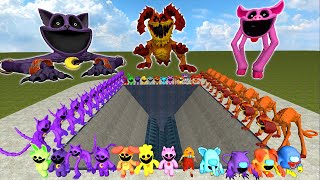 SHREDDER MACHINE All Smiling Critter Poppy Playtime Monsters Family in Garry's Mod