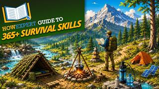 HowExpert Guide to 365+ Survival Skills Ebook/Book @Amazon, Barnes&Noble, Google, Apple Books, & Kob