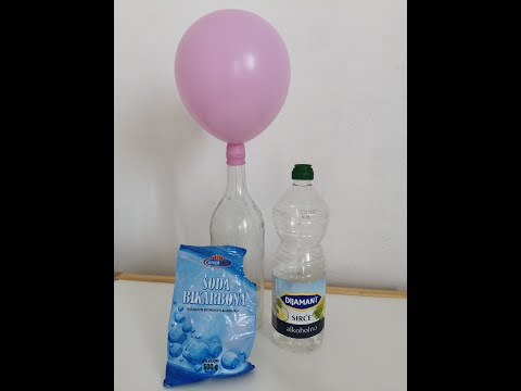 Kako naduvati balon hemijskom reakcijom