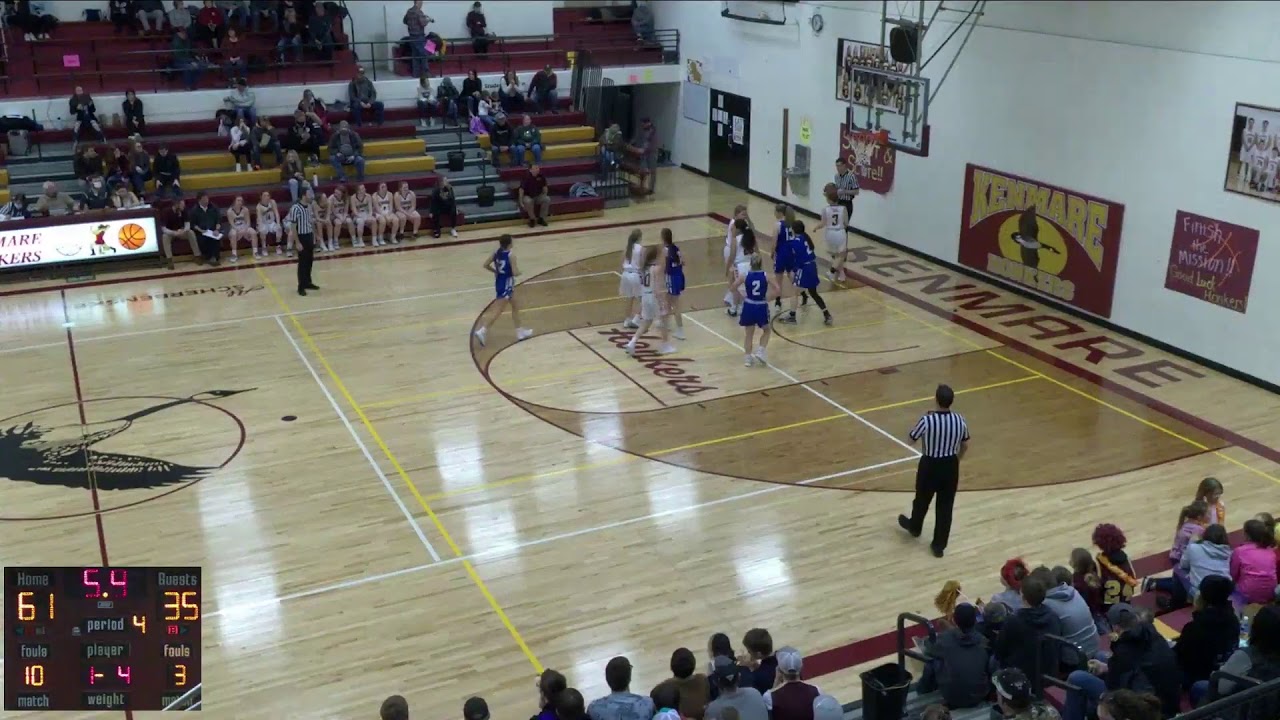 Kenmare High School vs. Kenmare Honkers vs. Stanley Blue Jays (District