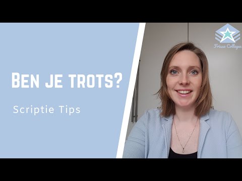 Video: Op Welke Prestaties Kun Je Trots Zijn?