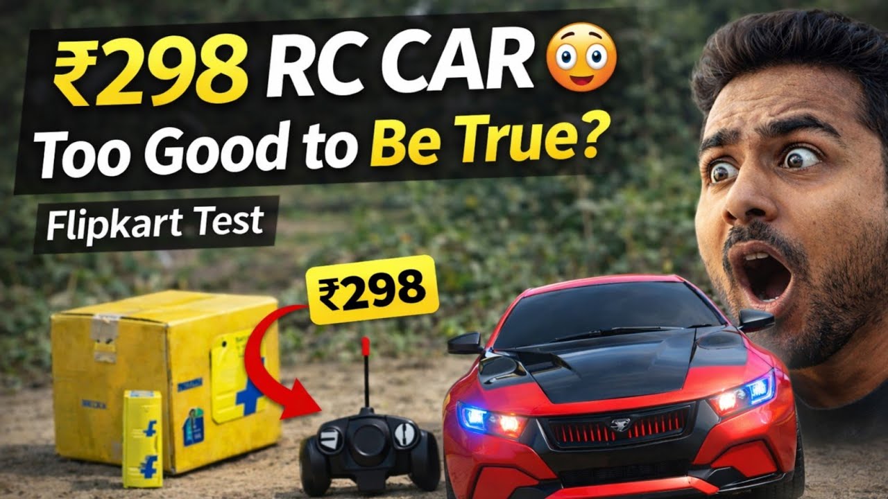 I Tested Flipkart’s Cheapest RC Car 😳