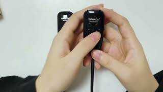 XIAOKOA UHF Wireless Microphone Connection screenshot 4