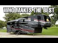 The BEST Fifth Wheel RV Brands and the differences!