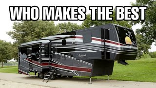 The BEST Fifth Wheel RV Brands and the differences!