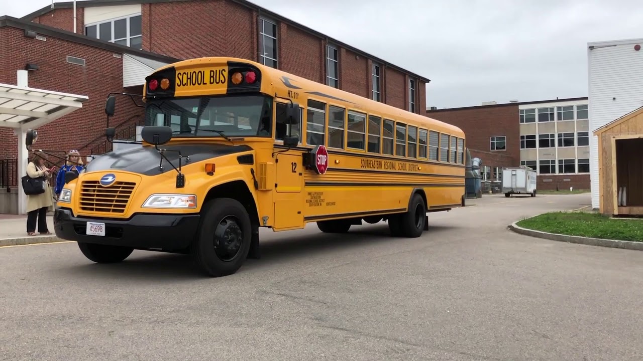 School Bus Parade/Lineup For PM and Last Words For Scotty Second To