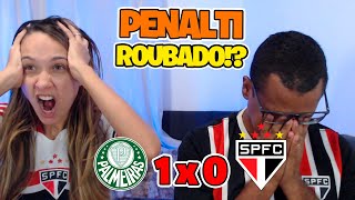 Thumbnail for REACT PALMEIRAS 1 X 0 SÃO PAULO - PALMEIRAS VENCE COM PENALTI SUPER POLEMICO E ESTA NA FINAL.