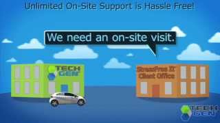 TechGen: On-site Support Service Video
