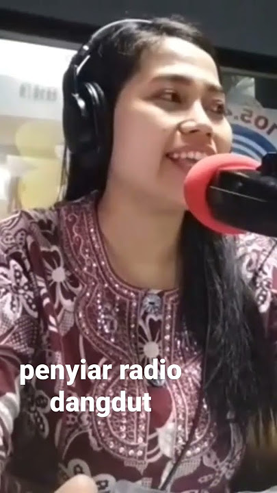 waktu jadi penyiar radio dangdut di CBB 105.4 FM Bandar Dangdut Jakarta#penyiarradio