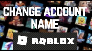 Change Account Name in Roblox