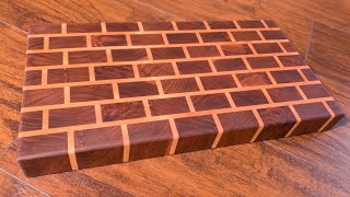 How to Make a Brick Wall Cutting Board