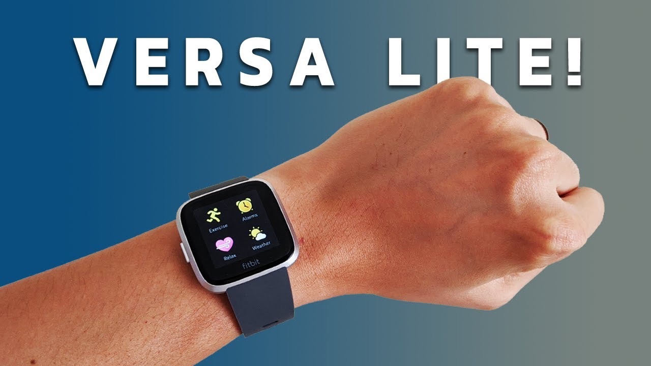 Fitbit Versa Lite: 2020 Review! - YouTube