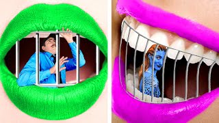 SNEAK SUPERHEROES INTO JAIL! Funny Situations & Crazy Ways to Sneak Candy by Crafty Panda