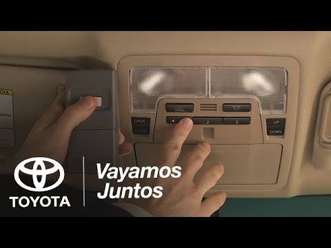 Cómo Usar HomeLink | 2014.5 Camry | Toyota - Cómo Usar HomeLink | 2014.5 Camry | Toyota
