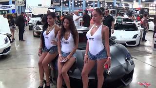 Hot Cars & Hot Girls at Miami Dub Crazy Custom Tuning Auto Show MUST SEE!