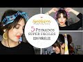 5 PEINADOS SÚPER FÁCILES con pañuelos! -MissdelaRosa