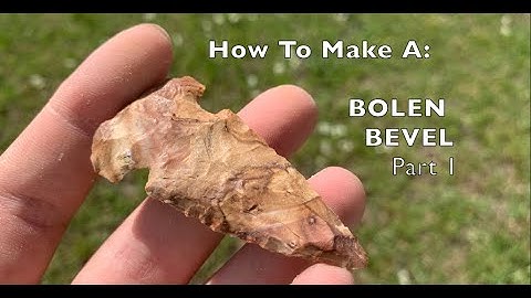 Making a Bolen Bevel (Part 1)