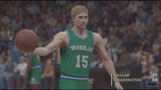 NBA84 Nov Dallas Mavericks at Washington Bullets