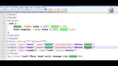 PHP tutorial - GET and POST variables in PHP - Part 4