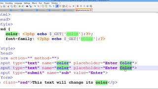PHP tutorial - GET and POST variables in PHP - Part 4