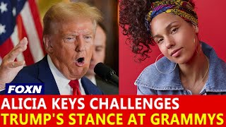 Alicia Keys Challenges Trump's Stance at 2025 Grammys