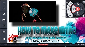 HOW TO MAKE INTRO FOR YOUTUBE VIDEOS | COOL ANONYMOUS INTRO USING KINEMASTER