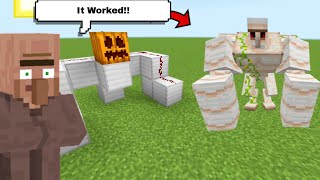 How To Spawn SUPER Iron Golem In Minecraft screenshot 5
