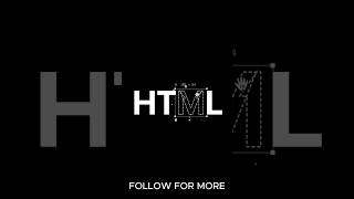 Text Design Effect using HTML, CSS & JavaScript #fyp #coding #webdevelopment #programming #css