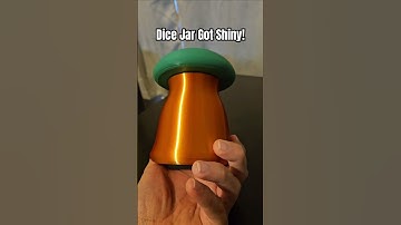 Dice Jar Glowup #shorts #3dprinting #dice #bambulab #diy