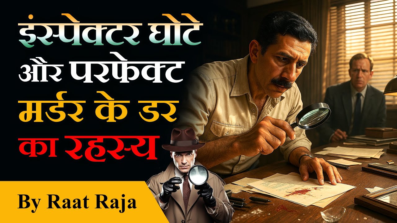 Inspector Ghote - The Perfect Murder | Indian Detective Story in Hindi | Raat Raja