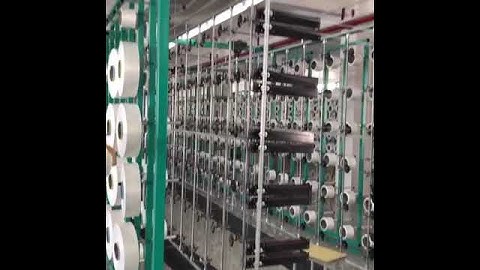 Direct warping machine