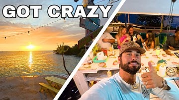 This Quiet Island Turns WILD at Night...