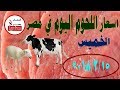 اسعار اللحوم اليوم في مصر | الخميس 15/2/2018