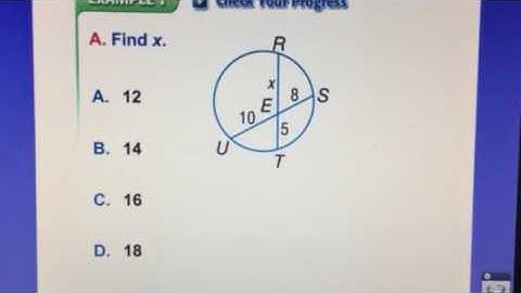 10.7 Special Segments in Circles Part 1