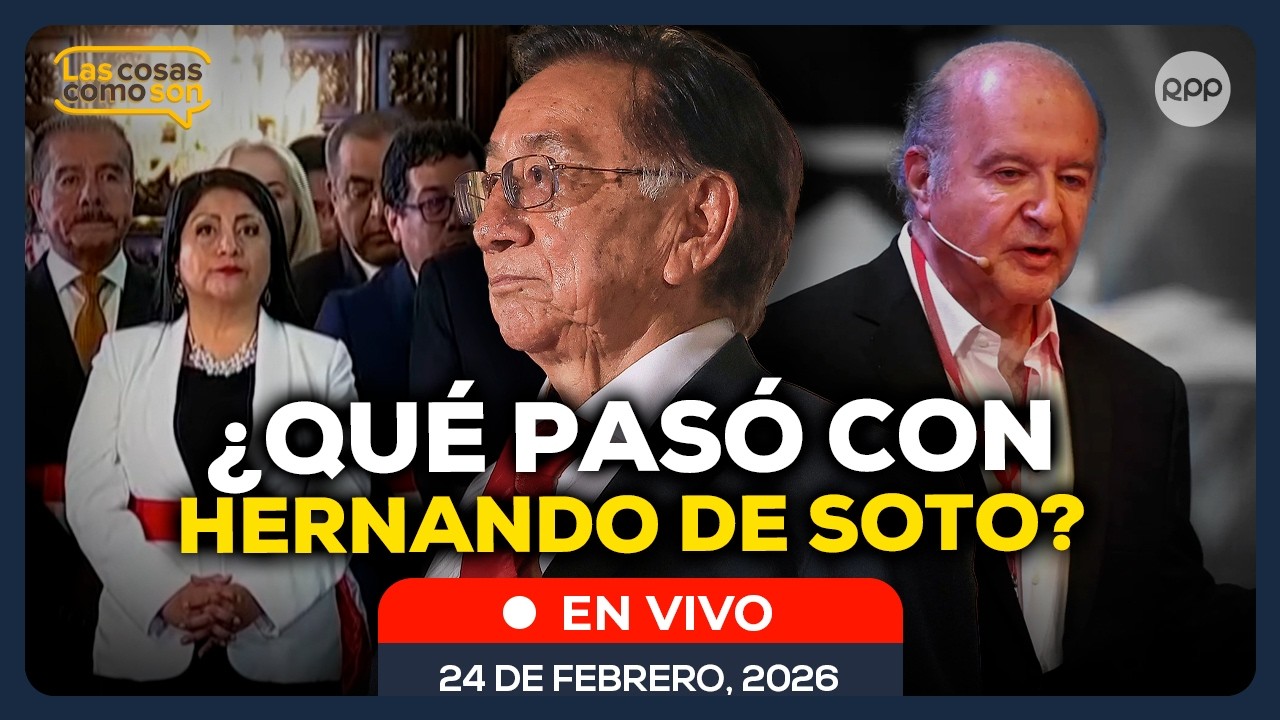 🎙️Presidente Balcázar tomó juramento de su nuevo gabinete:¿qué pasó con Hernando de Soto? #FEEG2026